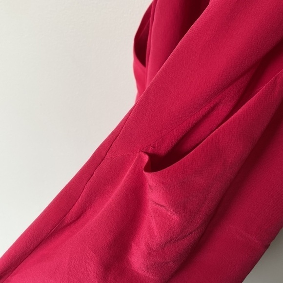 Aritzia Wilfred 100% Silk Pink Sabine Dress Size XS - Picture 5 of 10